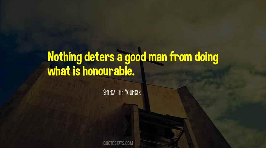 Quotes About Honourable Man #1008934