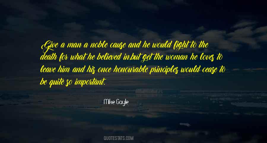 Quotes About Honourable Man #5116