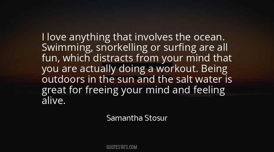 Quotes About Swimming In The Ocean #799849