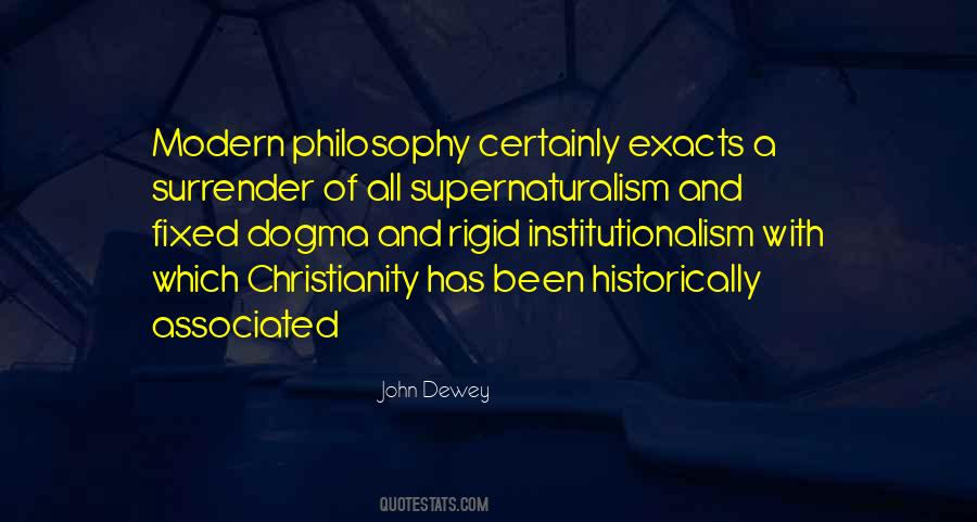 Quotes About Supernaturalism #1414839