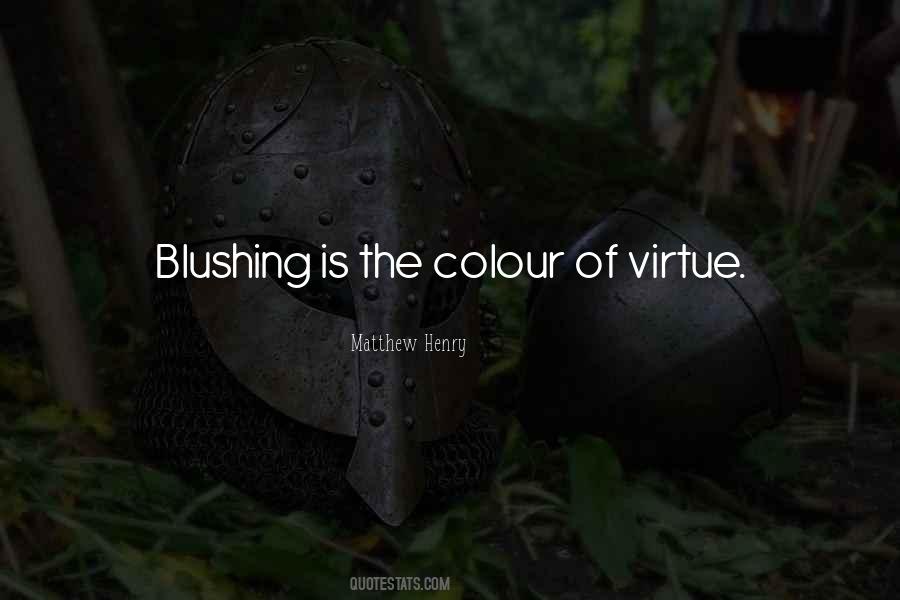 Quotes About Blushing #944142