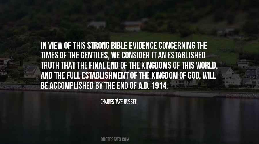 Quotes About End Times #435861