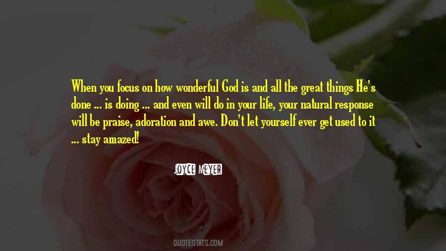 Quotes About How Great God Is #803153