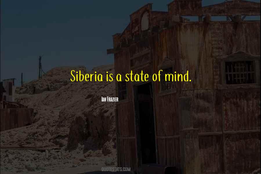 Quotes About Siberia #1012207