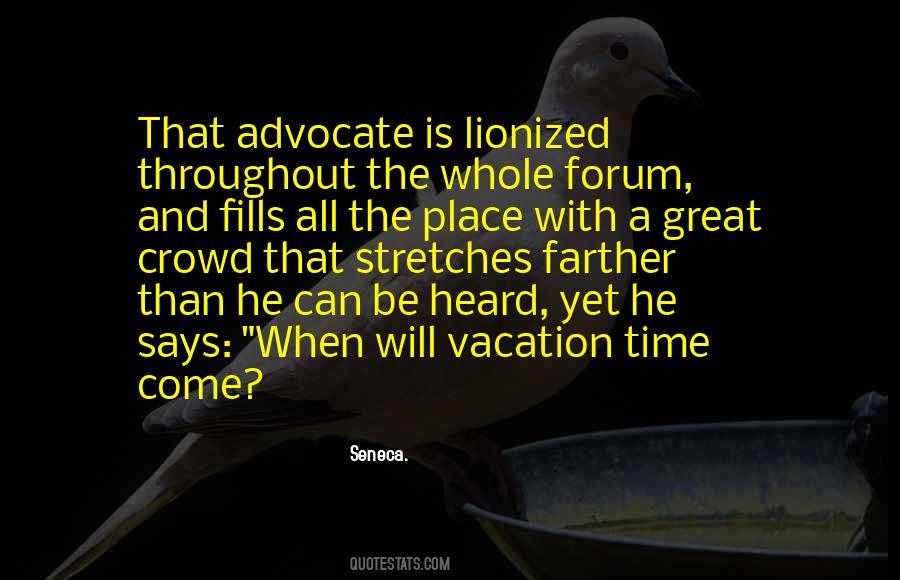 Great Advocate Quotes #1500583