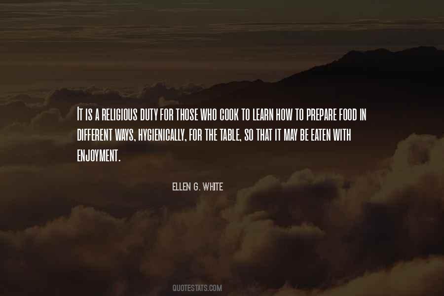 Quotes About Enjoyment Of Food #1505434
