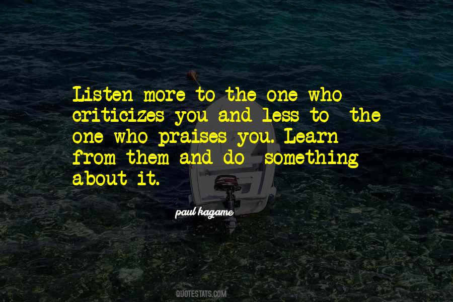 Learn To Listen Quotes #539093