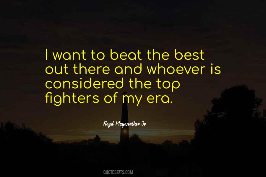 Quotes About Fighters #1082629