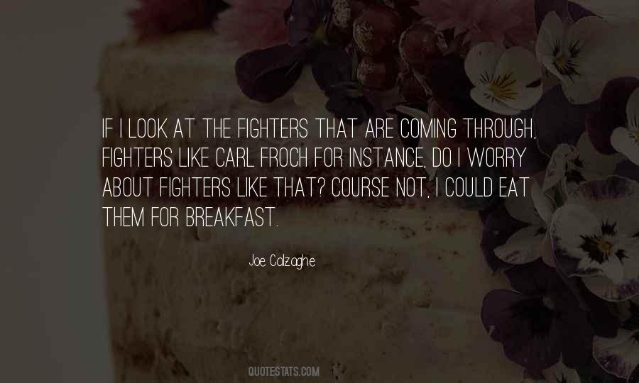 Quotes About Fighters #984828
