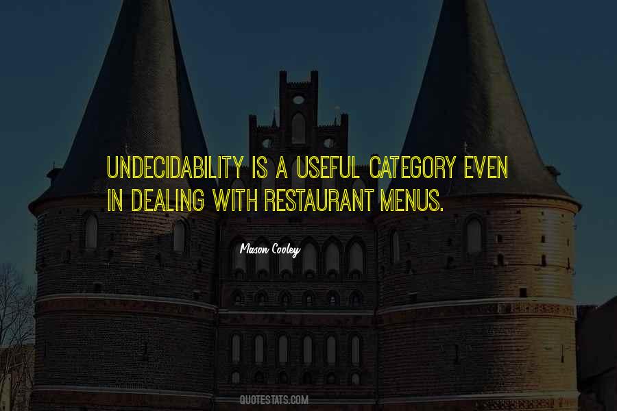 Quotes About Restaurant Menus #333224