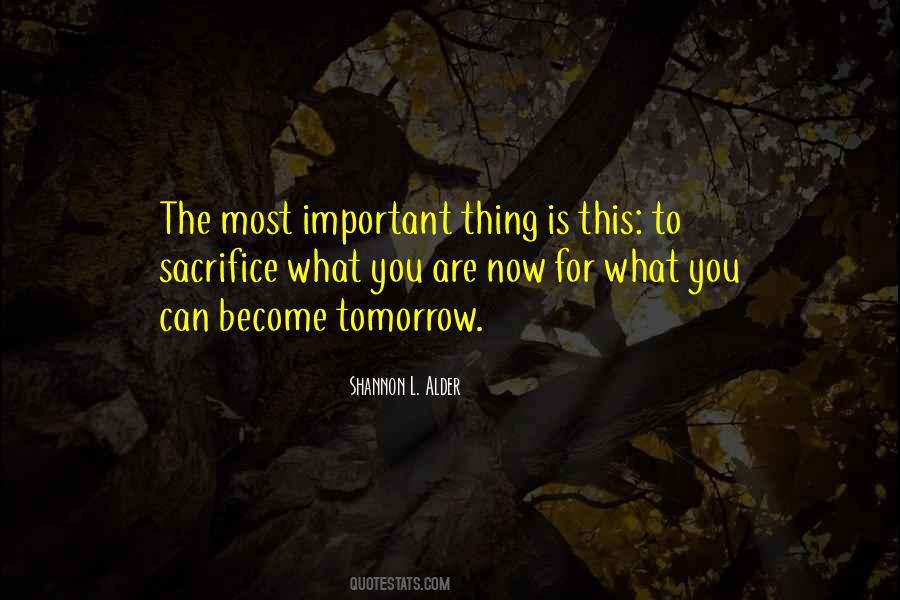 What S Most Important Quotes #293159