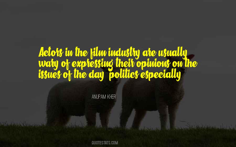 Quotes About Actors And Politics #1267671