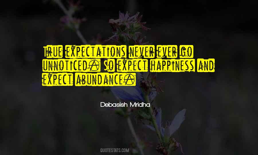 Quotes About Expectations And Happiness #1825473