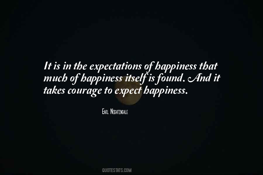 Quotes About Expectations And Happiness #340366