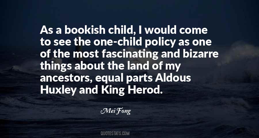 Quotes About One Child Policy #921679