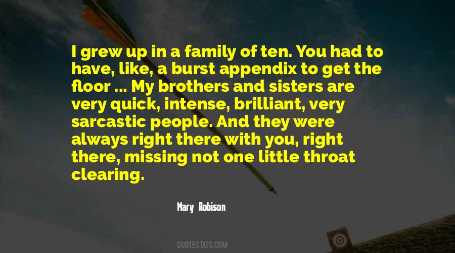 Quotes About Missing My Family #1183801