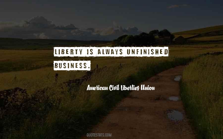 American Civil Liberties Quotes #1729844