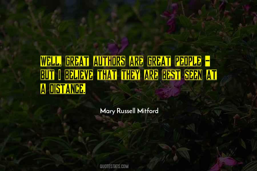 A Distance Quotes #1156591