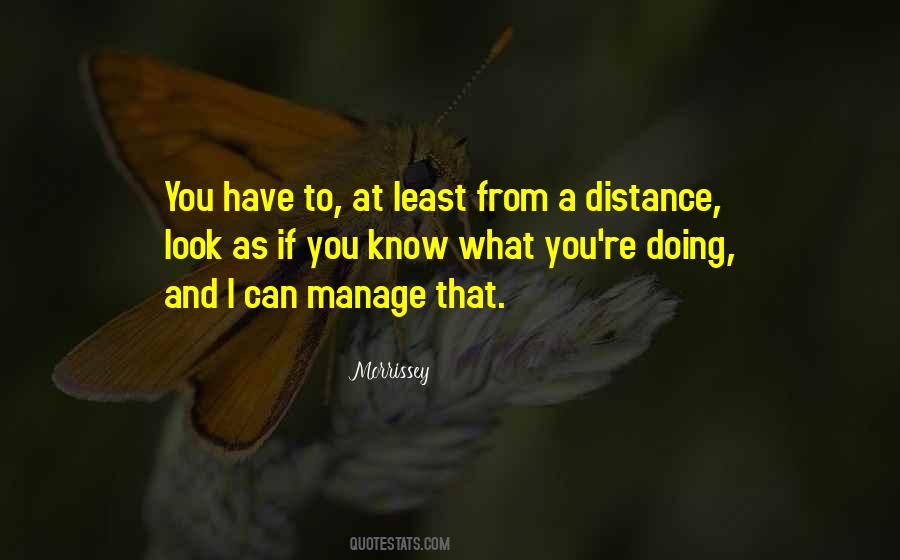 A Distance Quotes #1244813