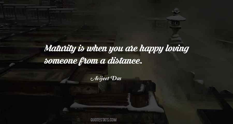 A Distance Quotes #1267568