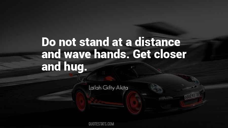 A Distance Quotes #1304248