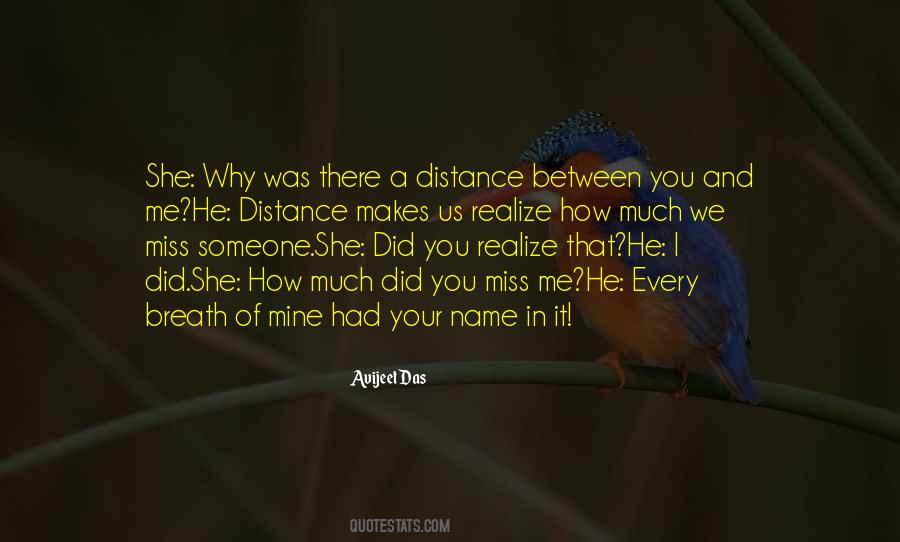 A Distance Quotes #1332695