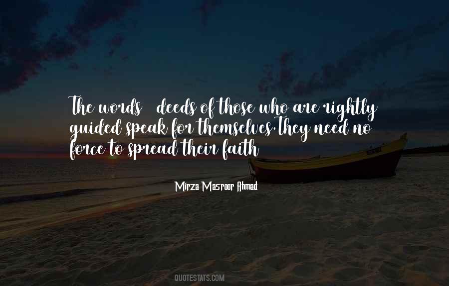 Words Of Faith Quotes #421857