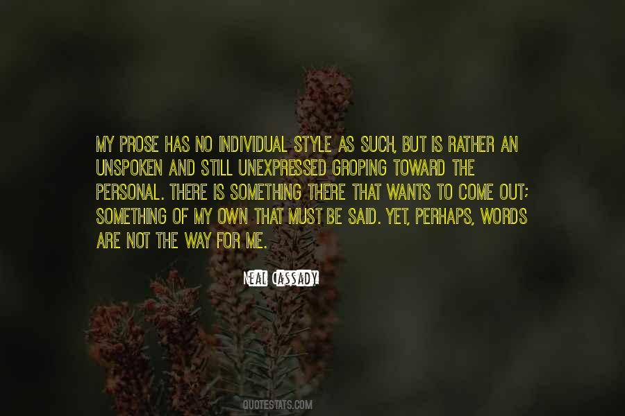 Words But No Quotes #817366