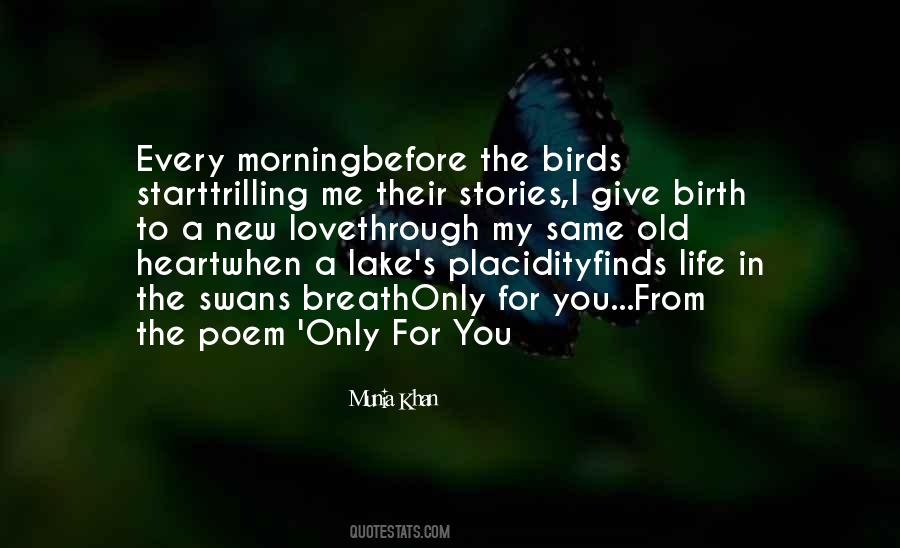 Quotes About Birds And Love #356292