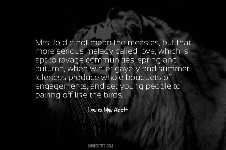 Quotes About Birds And Love #776156