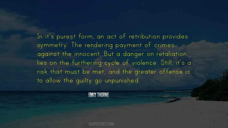 Quotes About Retribution #265598