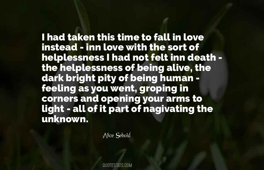Feeling In Your Being Quotes #106821