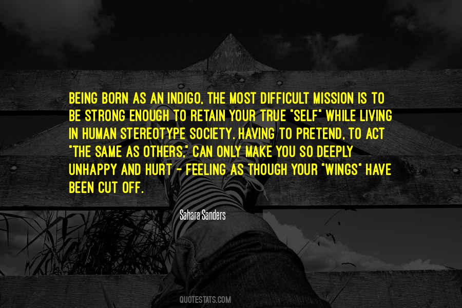 Feeling In Your Being Quotes #1809528