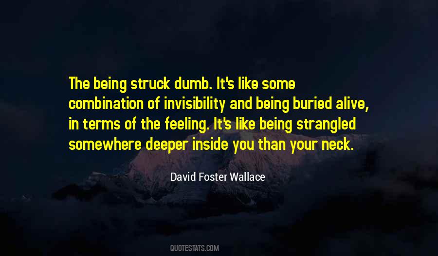 Feeling In Your Being Quotes #795150