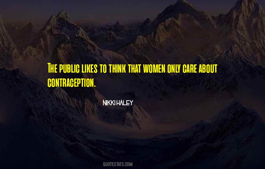 Quotes About Contraception #172549