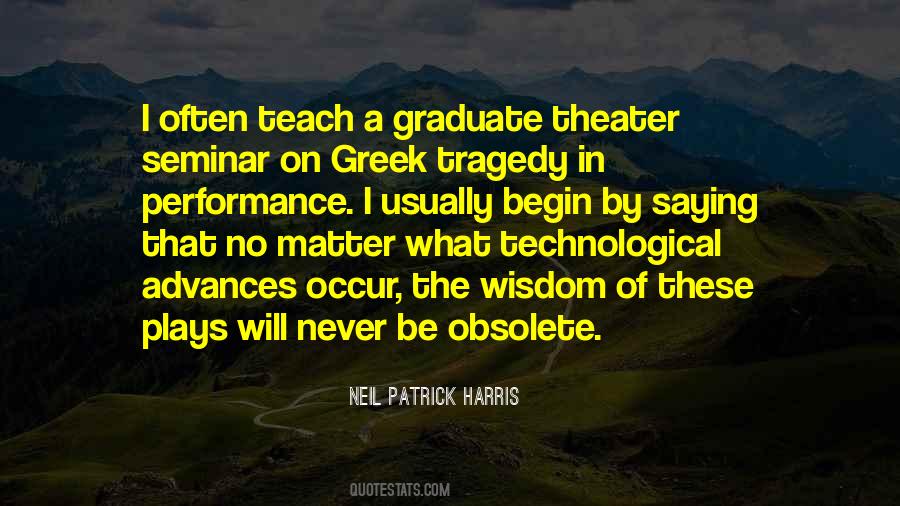 Quotes About Greek Tragedy #572010