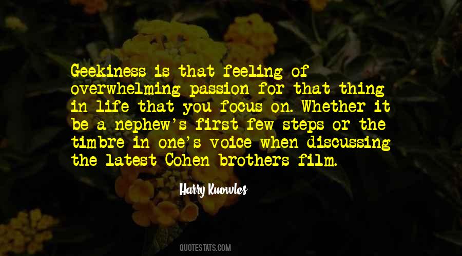 Film Passion Quotes #1109932