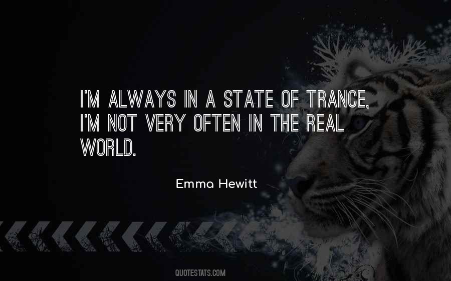 Quotes About Trance #198755