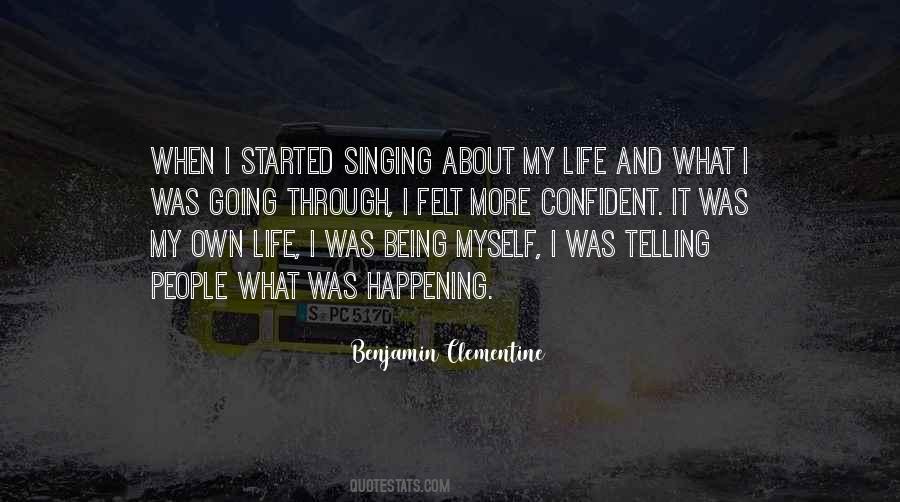 Quotes About Being Myself #129263
