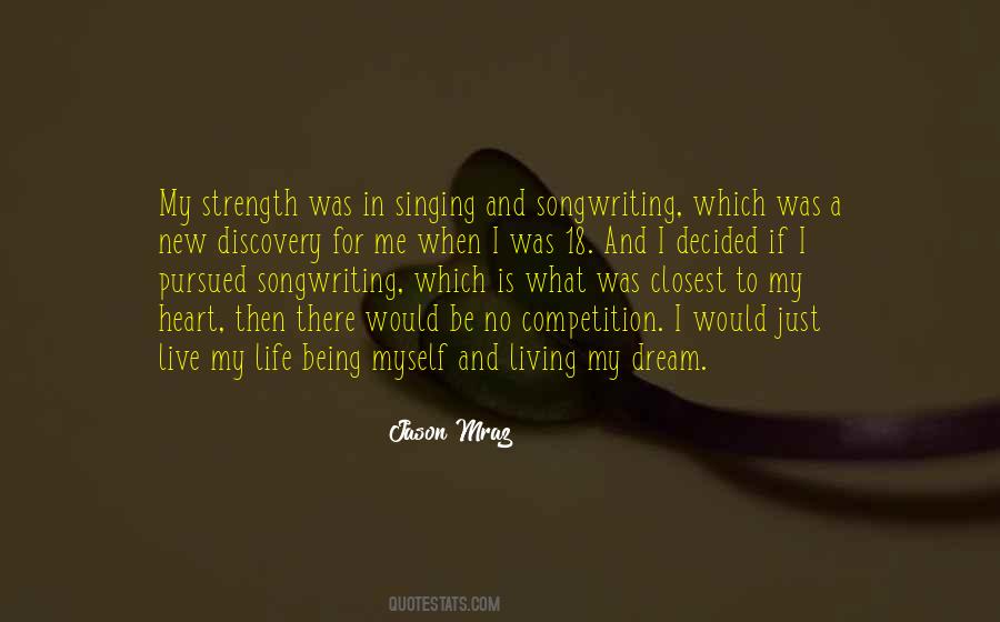 Quotes About Being Myself #861180