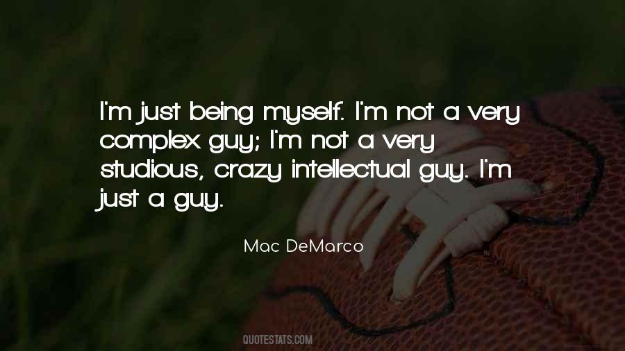 Quotes About Being Myself #904561