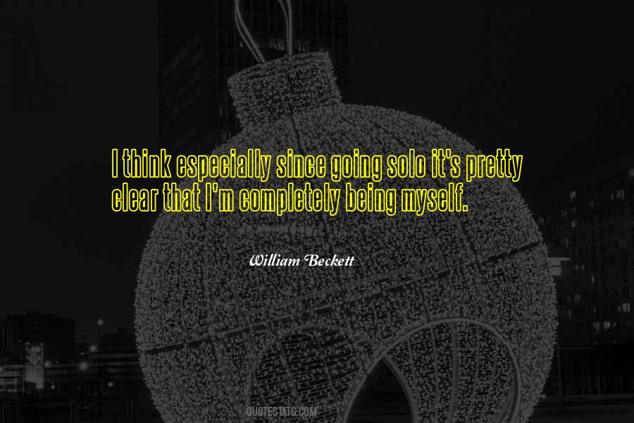 Quotes About Being Myself #952832