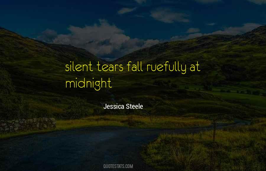 Quotes About Silent Tears #1046503