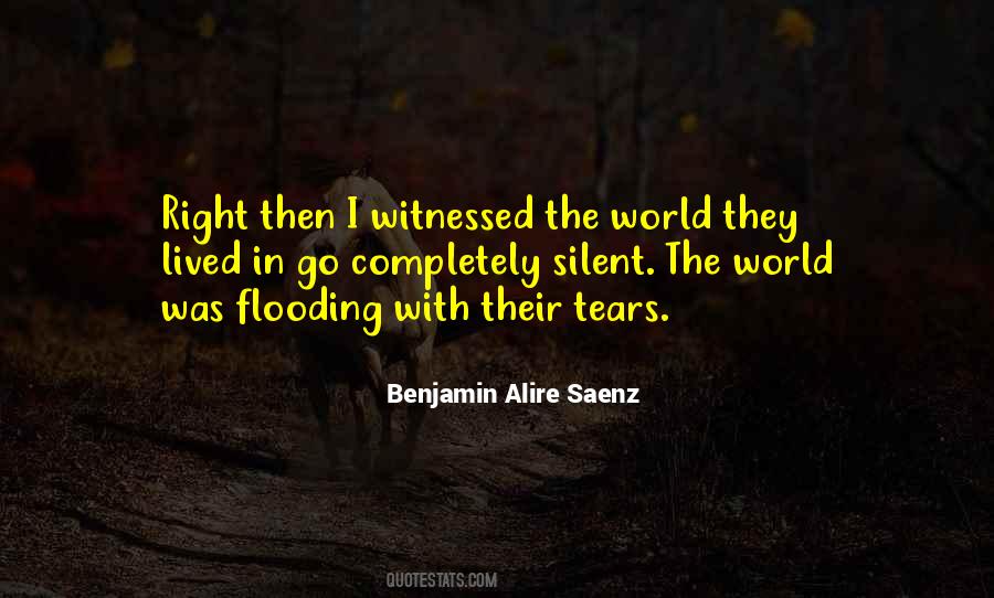 Quotes About Silent Tears #1519603