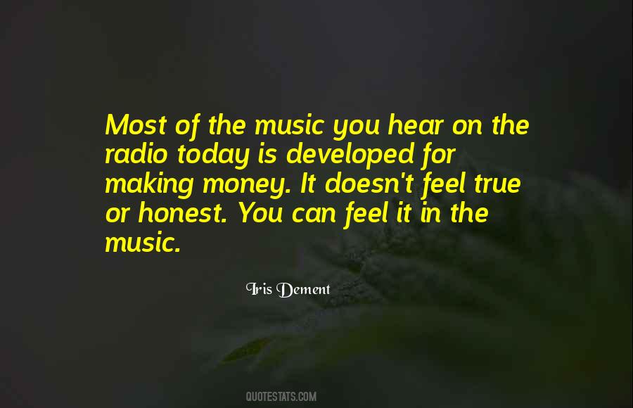 Quotes About Today's Music #47129