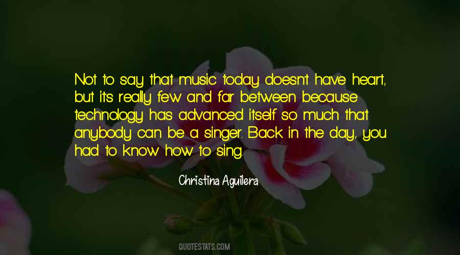 Quotes About Today's Music #945871