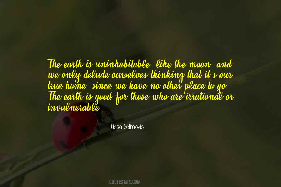 Uninhabitable Earth Quotes #1579456