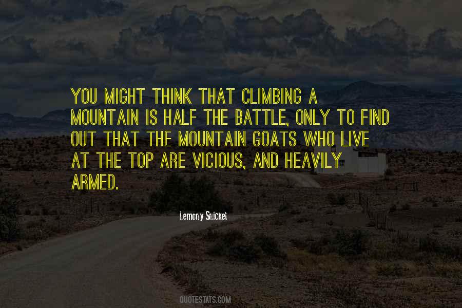 Quotes About Mountain Climbing #67306