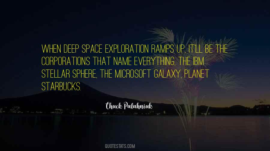Quotes About Deep Space #1388476