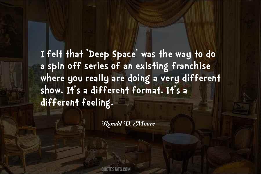 Quotes About Deep Space #1535811